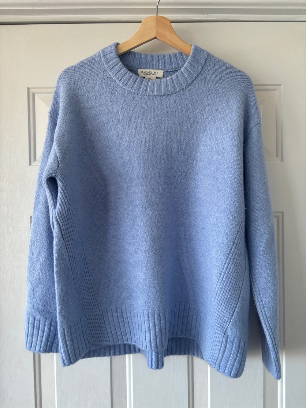Rachel Zoe Powder Blue Crewneck Sweater